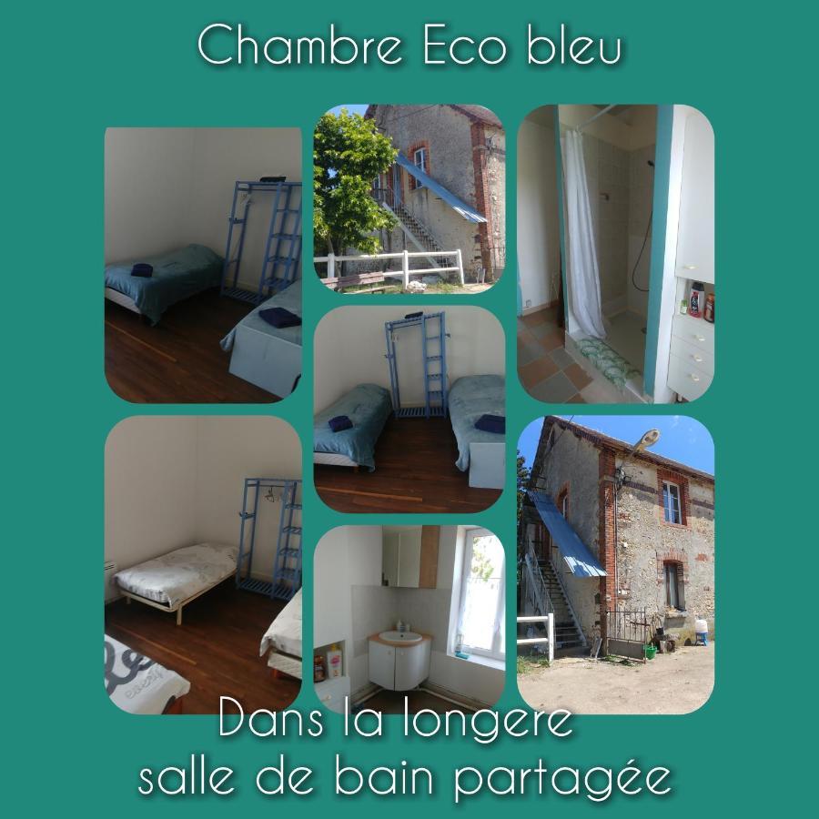Chambre à La Ferme Saint-Martin-des-Champs  Extérieur photo
